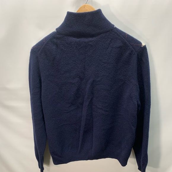 Brooks Brothers Lambswool Full Zip Sweater Size L - Picture 4 of 6